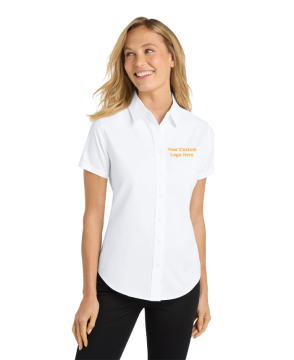 Ladies Short Sleeve Easy Care Shirt