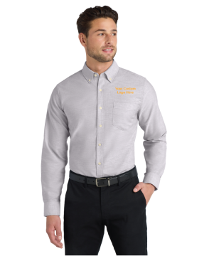 Men's Long Sleeve Oxford Shirt